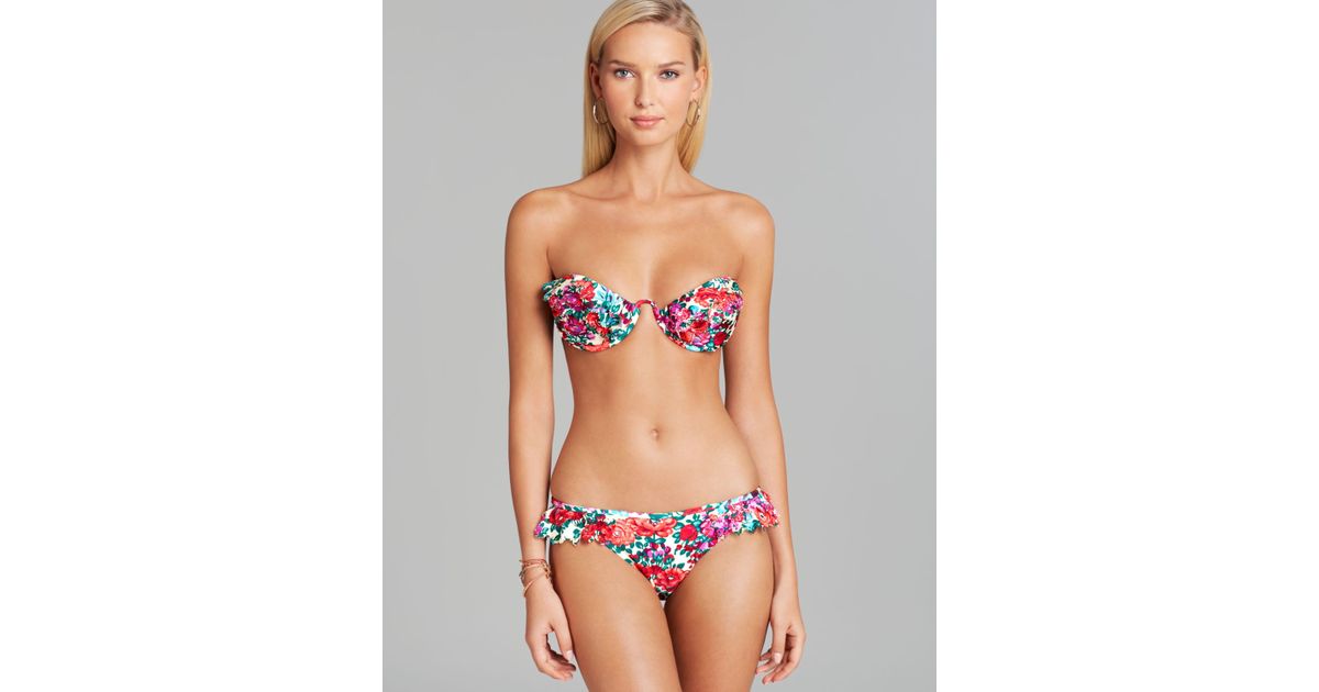 Lyst Zimmermann Verano Laser Frill Bikini Set