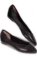 frye pointed toe flats