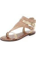 Eileen Fisher Flat Gladiator Sandals Nest in Beige (Sand) | Lyst Eileen Fisher Flat Gladiator Sandals Nest in Beige (Sand) | Lyst