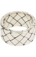 Bottega Veneta Chunky Geometric Ring in Silver (metallic) | Lyst