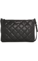 mango quilted cross body bag