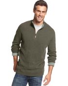 Tommy Bahama New Flip Side Pro Reversible Half-Zip Sweater - Lyst