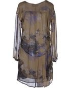 Manila Grace Short Dress - Lyst