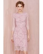Nasty Gal For Love And Lemons Pot Pourri Lace Dress - Lyst