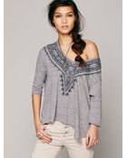 Free People We The Free Sibela Tee - Lyst