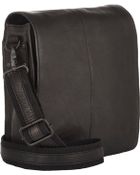 Barneys New York Flap-Front Messenger - Lyst