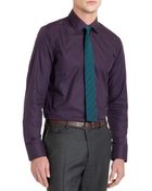 Ted Baker Houndstooth Shirt - Lyst