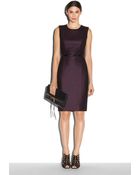 Milly Bow Belt Sheath Dress - Lyst