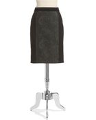 Elie Tahari Valeria Skirt - Lyst