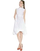 Vivienne Westwood Anglomania Embroidered Sateen Dress - Lyst