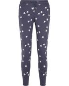 Zoe Karssen Stars Cotton-Blend Jersey Track Pants - Lyst
