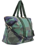 Vanessa Bruno Large Zipped Atlanta Camouflage Tote - Lyst