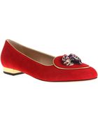 Charlotte Olympia Aries Birthday Loafer - Lyst