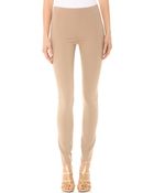 Donna Karan New York Pull On Seamed Leggings - Lyst