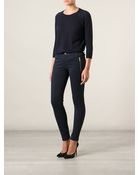 MICHAEL Michael Kors Cropped Sleeve Sweater - Lyst