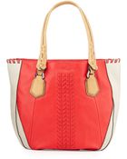 Oryany Lyssie Colorblock Whipstitched Tote Bag - Lyst