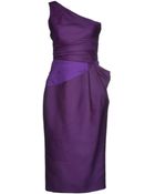 Versace Kneelength Dress - Lyst