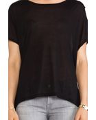 Enza Costa Sleeveless Drape Top - Lyst