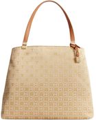 Tommy Hilfiger Jacquard Th Hinge Tote - Lyst