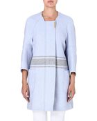 French Connection Skyline Oversized Wool Coat - Lyst