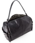 Steve Madden Black Blimone Satchel - Lyst