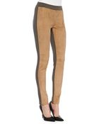 Lafayette 148 New York Skinny Combo Moto Pants - Lyst