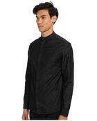 Balmain Mandarin Collar Shirt - Lyst