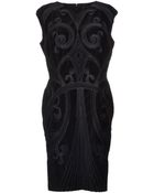 Class Roberto Cavalli Kneelength Dress - Lyst