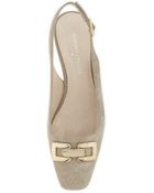Donald J Pliner Selba Chain-Buckle Slingback Pump - Lyst