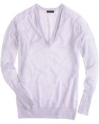 J.Crew Collection Featherweight Cashmere Vneck Sweater - Lyst