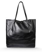 Jil Sander Large Leather Bag - Lyst