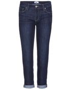 Paige Jimmy Jimmy Crop Boyfriend Jeans - Lyst