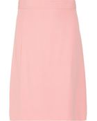 Chloé Crepe Aline Skirt - Lyst