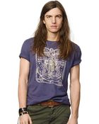 Denim & Supply Ralph Lauren Naval Graphic T-Shirt - Lyst