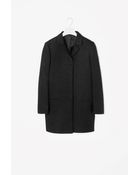 Cos Slim Wool Coat - Lyst