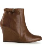 Lanvin Wedge Ankle Boots - Lyst