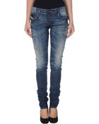 Diesel Denim Trousers - Lyst