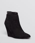 Vince Wedge Booties - Ludlow - Lyst