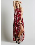 Free People Womens Float On A Sunbeam Maxi - Lyst