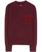 Wood Wood Alicia Wool Sweater - Lyst