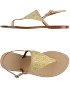 Missoni Thong Sandal - Lyst