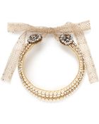 Erickson Beamon 'Stratosphere' Pearl Crystal Collar Necklace - Lyst