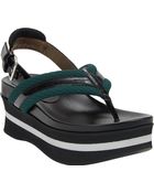 Marni Thong Slingback Platform Sandals - Lyst