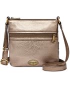 Fossil Explorer Leather Mini Crossbody - Lyst