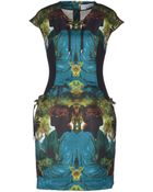 JC de Castelbajac Short Dress - Lyst