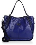 Tod's G-Line New Coated-Canvas Sacca Media Tote - Lyst