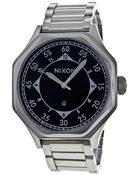 Nixon Mens Black Dial Stainless Steel - Lyst