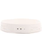 Donna Karan New York Contour Belt - Ivory - Lyst