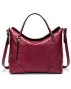 Gucci Bree Ssima Leather Top Handle Bag - Lyst