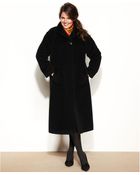 Jones New York Plus Size Wool-Alpaca-Blend Maxi Walker Coat - Lyst